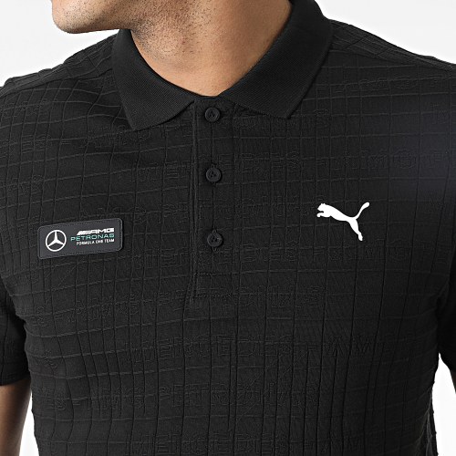Polo A Manches Courtes MAPF1 533617 Noir