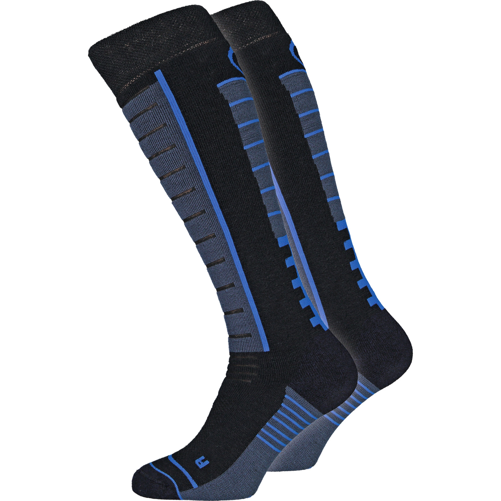 Sherpa Arpur Ski Sock 2er P, 45-46, blau