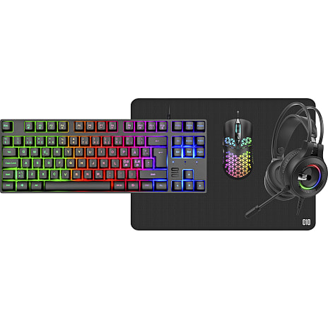 Xcrow 4-i-1 gaming-gearpakke