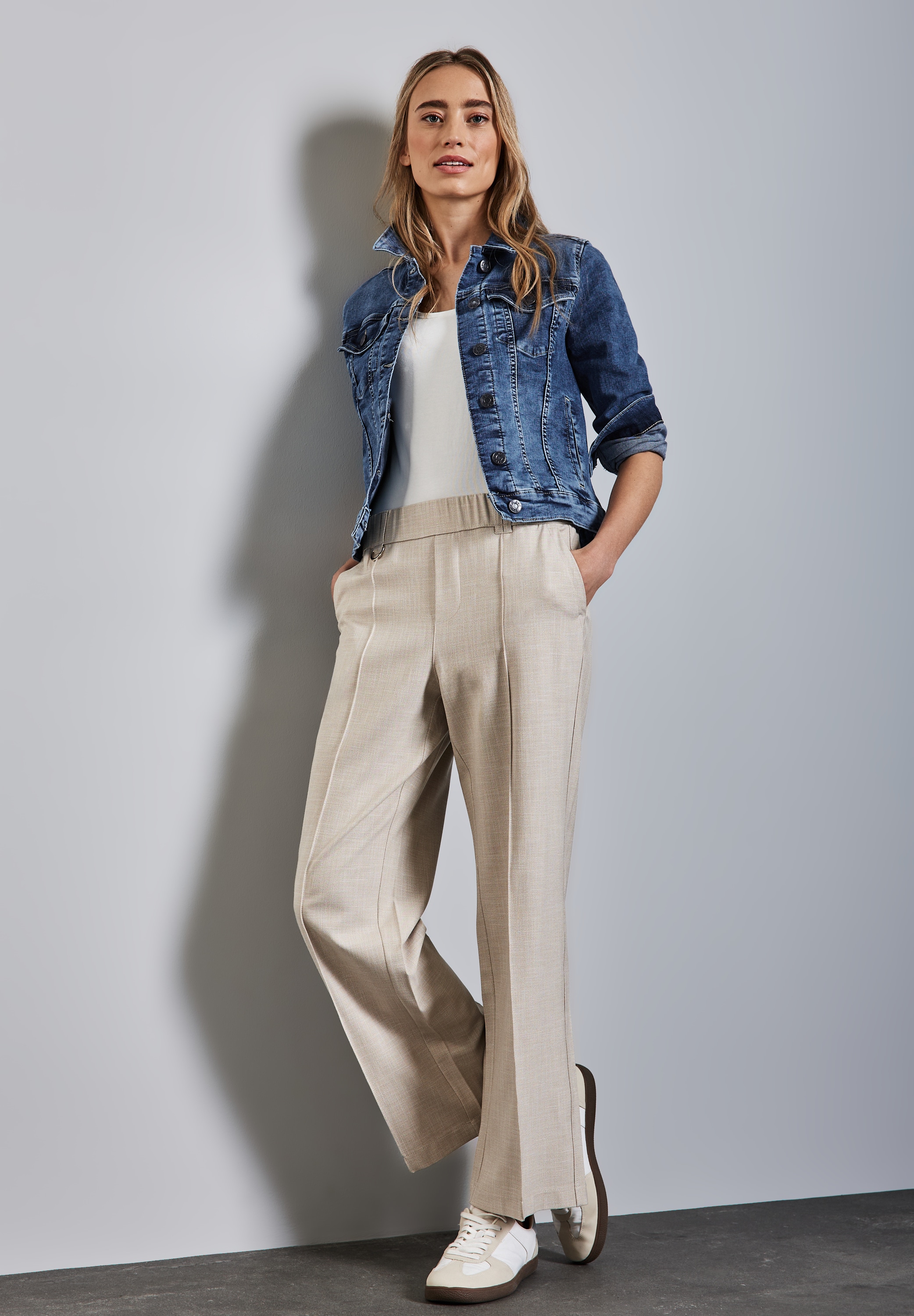 STREET ONE Jeansblazer , mit Brusttaschen
