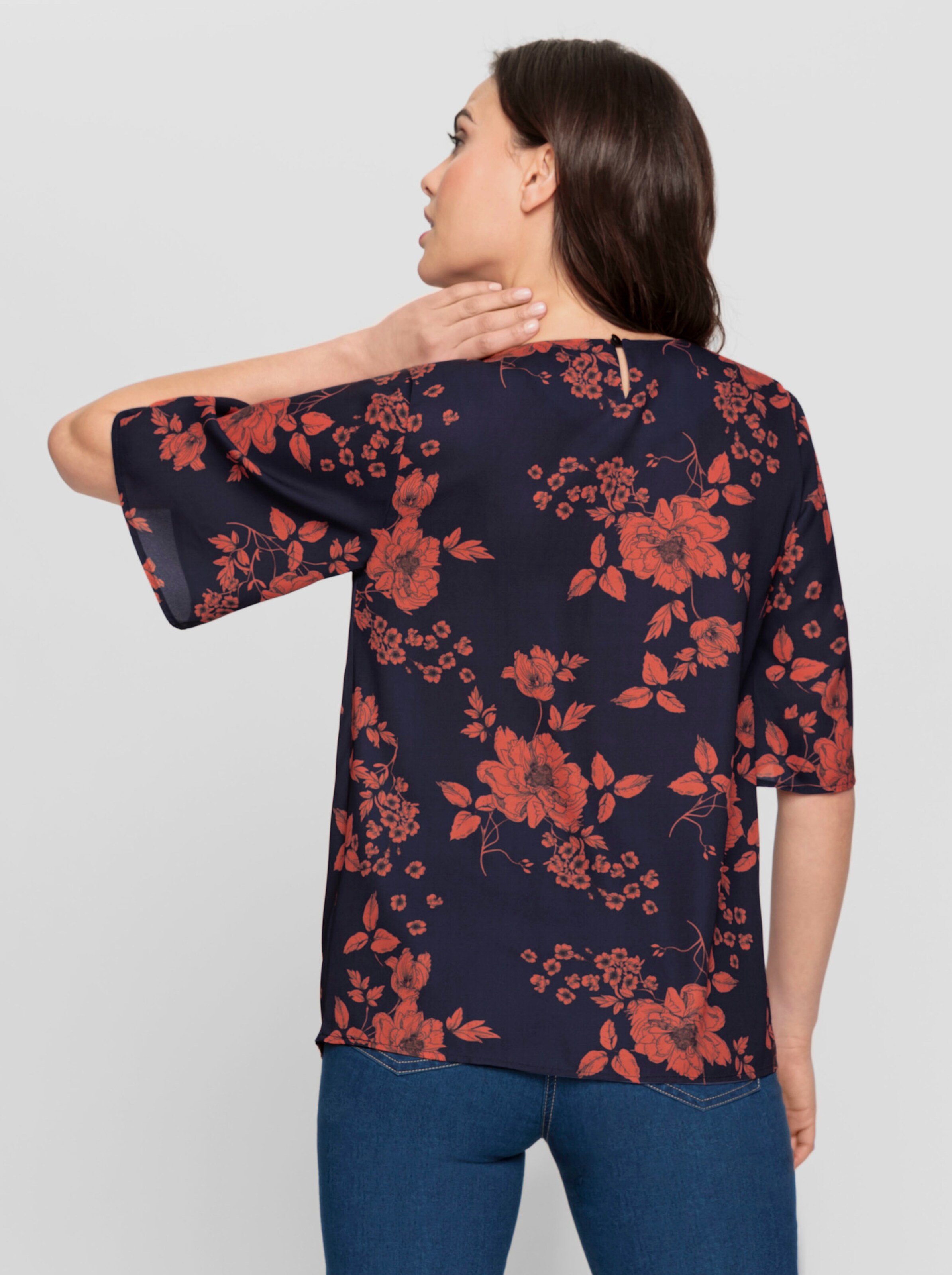 Druckbluse