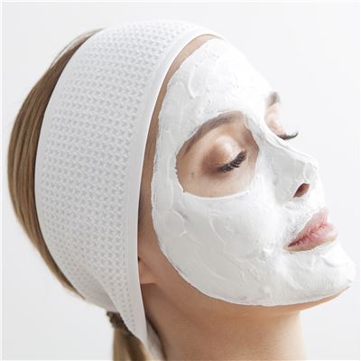 Serviette-turban à cheveux absorbante ou bandeau de maintien cheveux