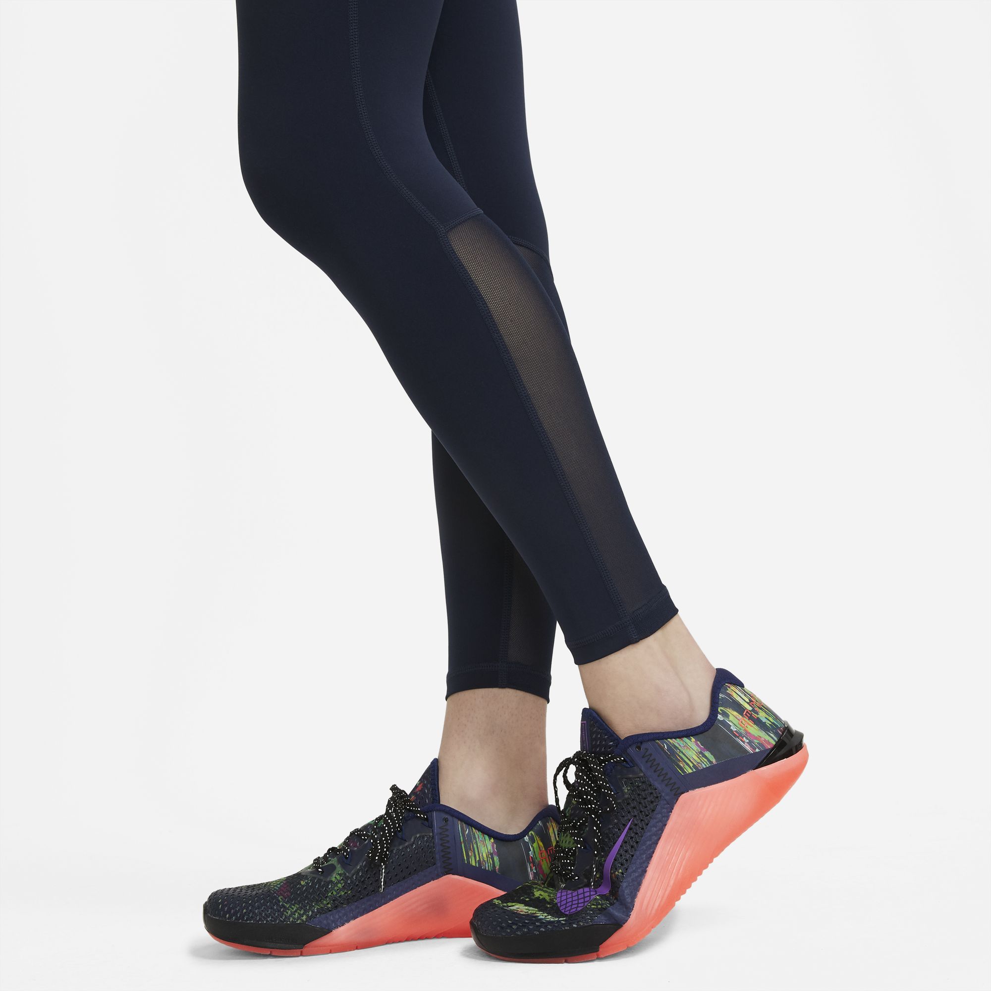 Pro Tights Dame 451/Obsidian/White