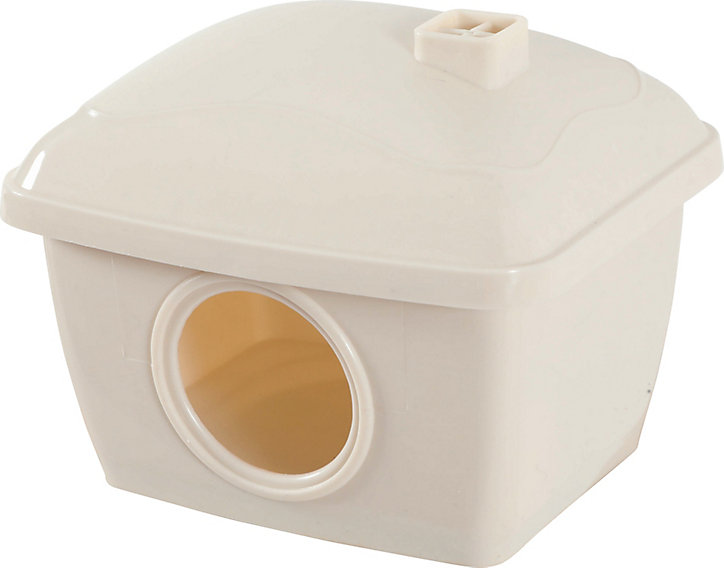 Maison hamster plastique Zolux beige