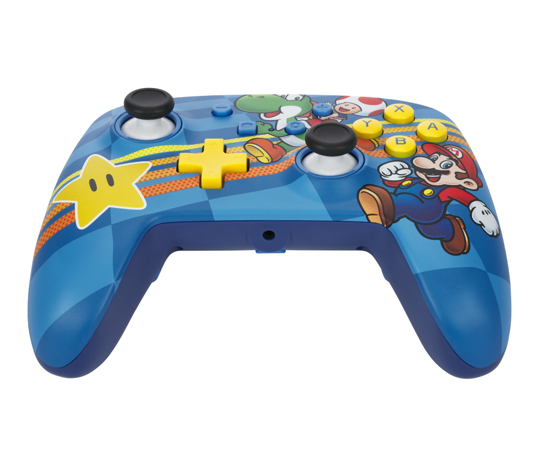 PowerA Enhanced Wired Controller for Nintendo Switch - Mushroom Kingdom Friends