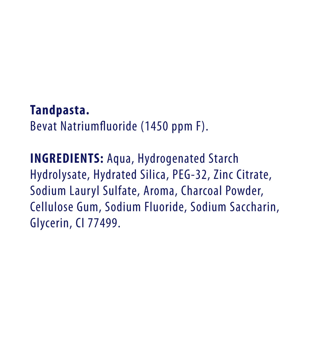 Prodent Tandpasta longactive charcoal (75 ml)