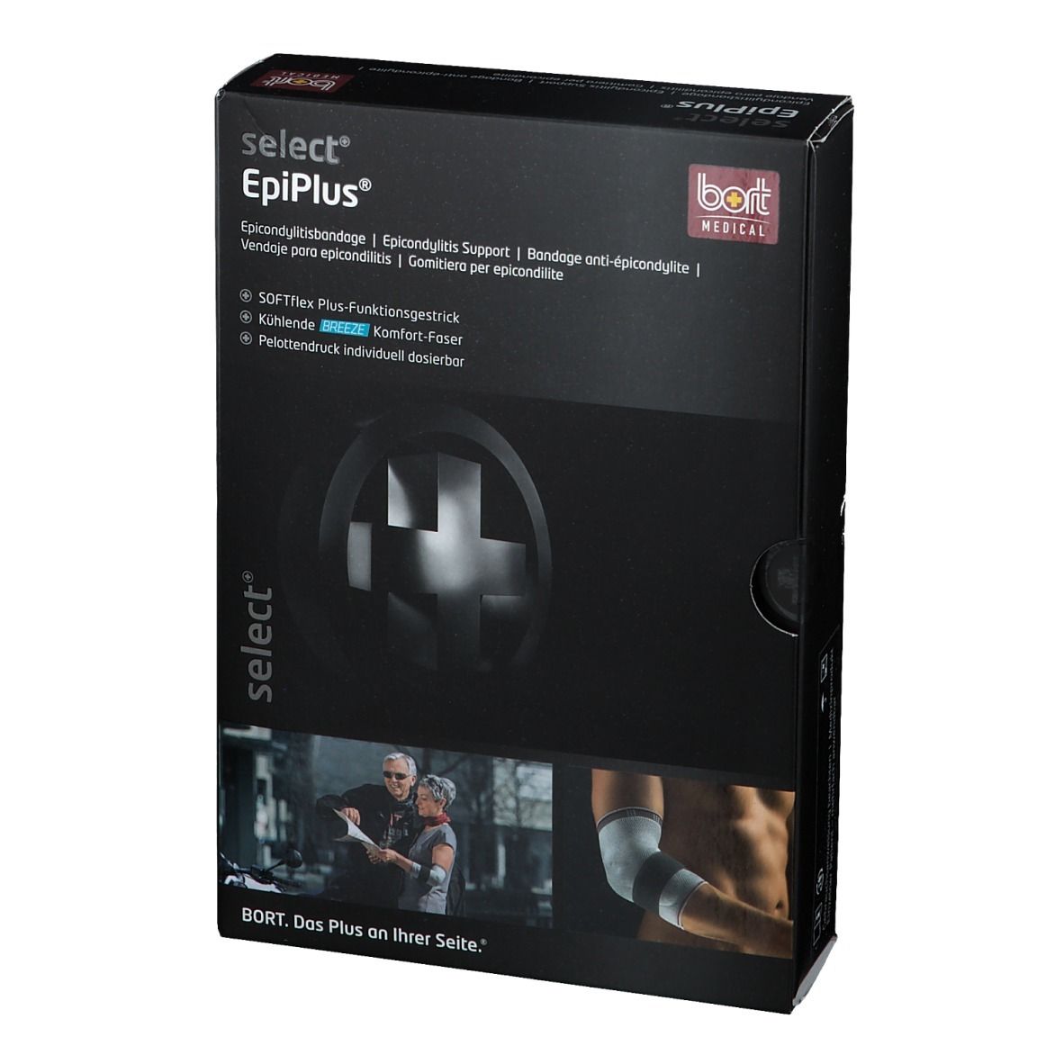 BORT select® EpiPlus® Gr. M schwarz