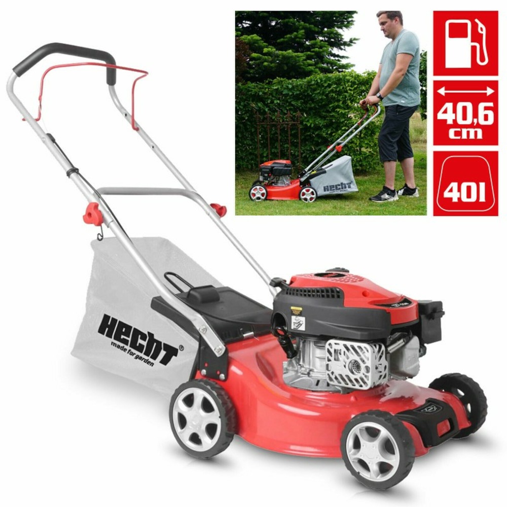 H 540 tondeuse à gazon essence 4temps largeur de coupe 40,6cm 700m2 bac de 40l