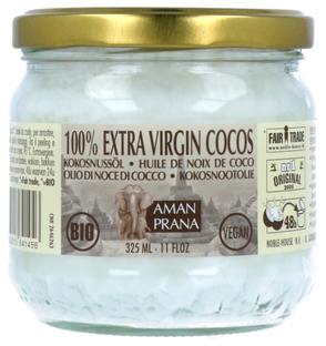 Aman Prana Kokosnootolie 325ML