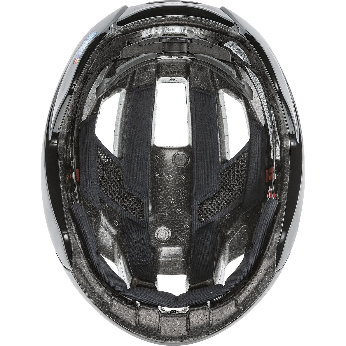 Uvex Rise Rennradhelm schwarz