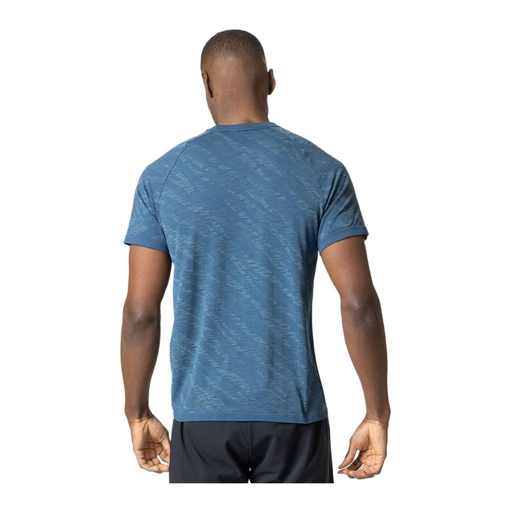 Odlo ZEROWEIGHT CERAMICOOL - Maillot Homme blue wing teal - space dye