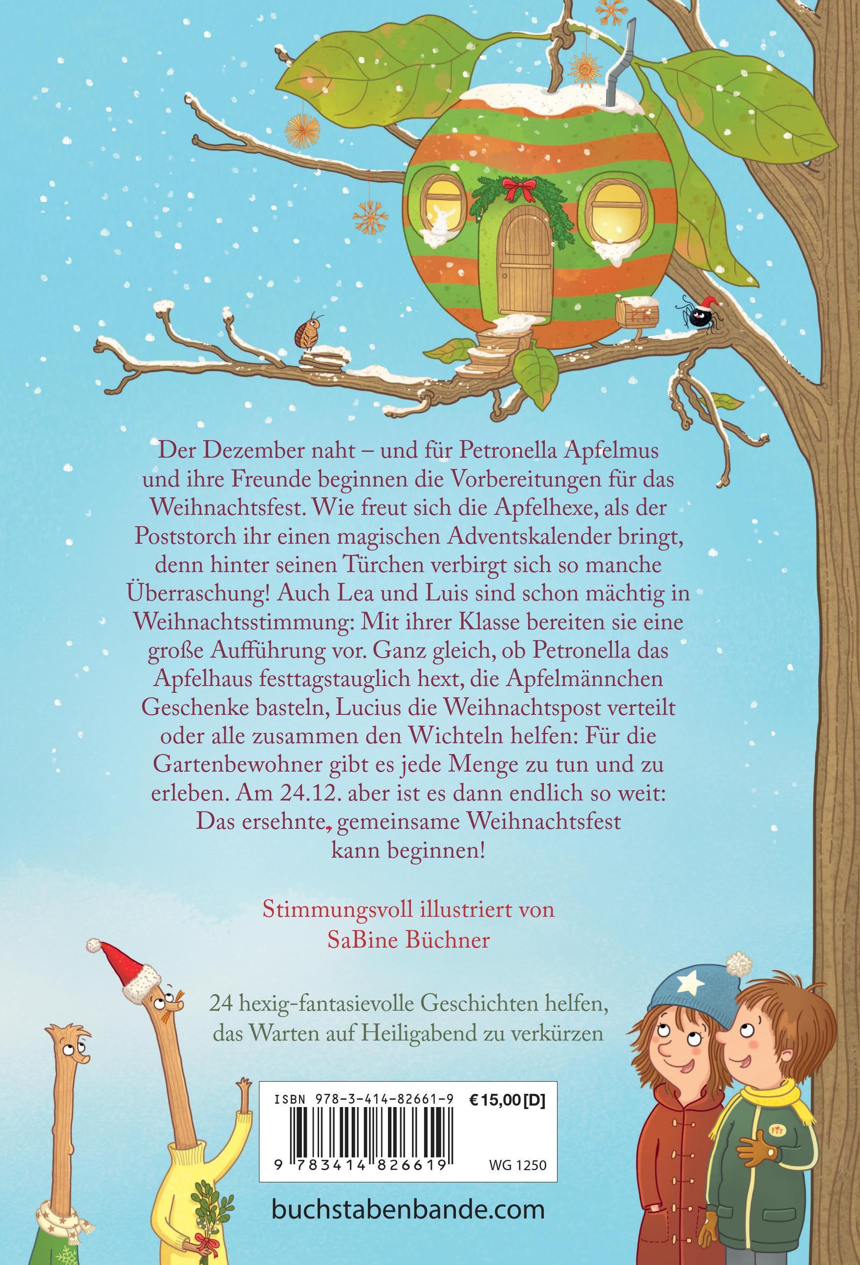 24 weihnachtliche Geschichten aus dem Apfelhaus / Petronella Apfelmus Bd.10