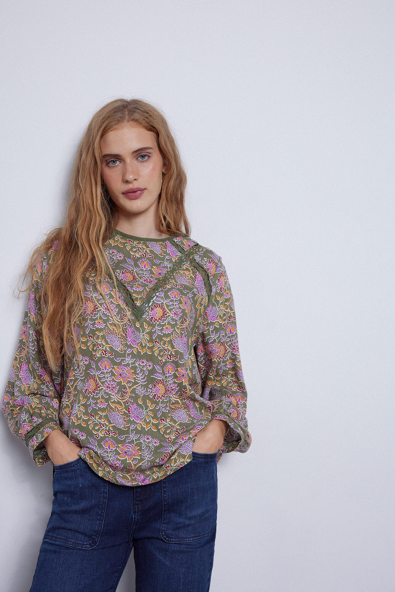 Blusa de renda