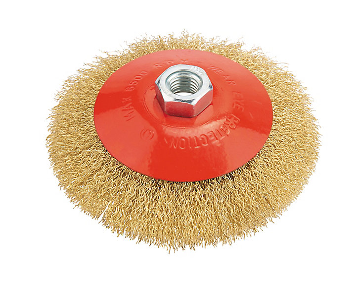 Brosse circulaire acier pour meuleuse Universal 125 mm