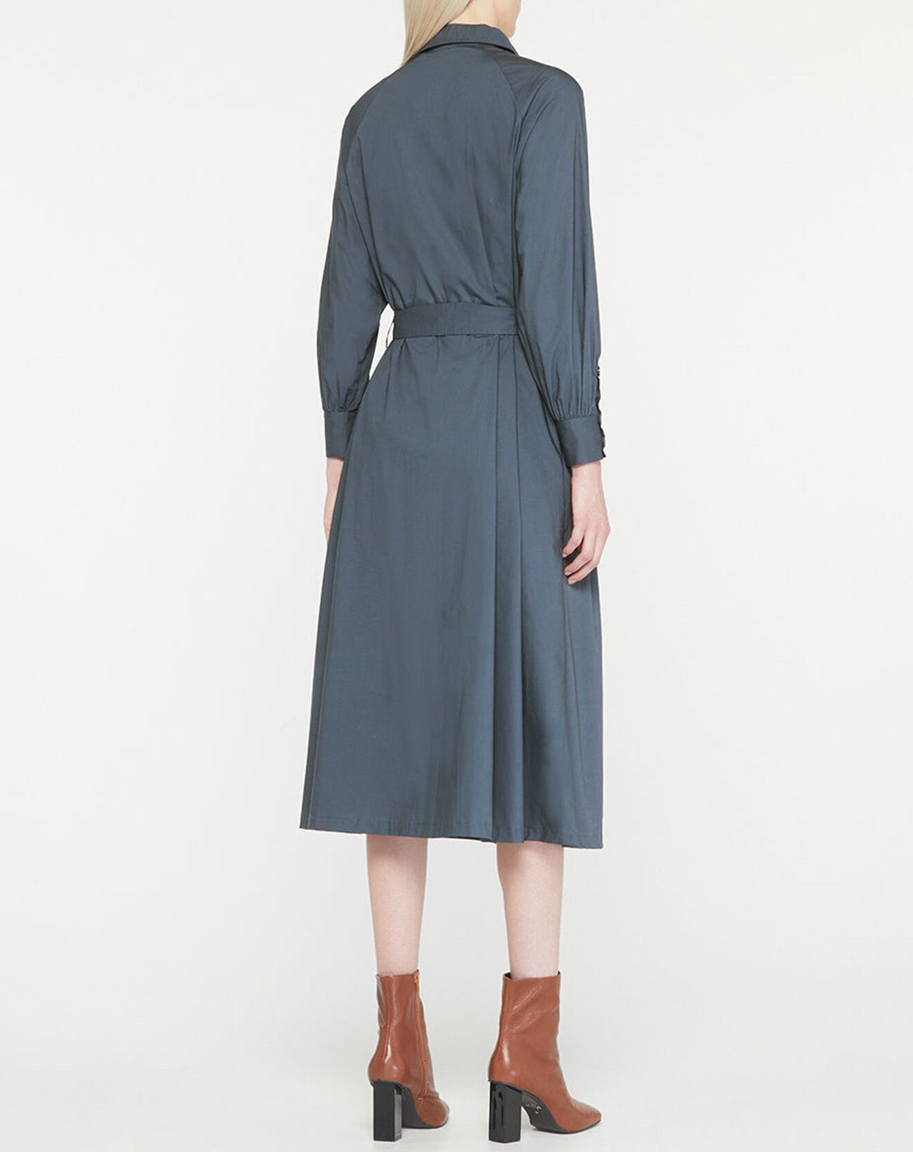 Jodhpur Robe-Chemise  Pom gris foncé