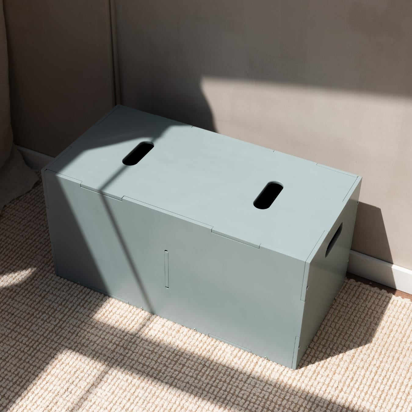 Cube Long opbergbak beige