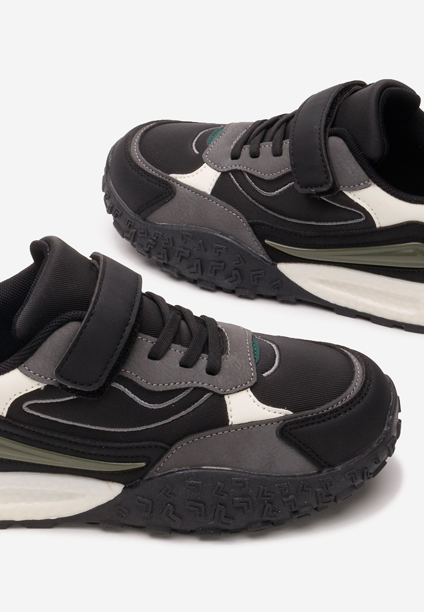 Baskets pour garçons noirs Tracer