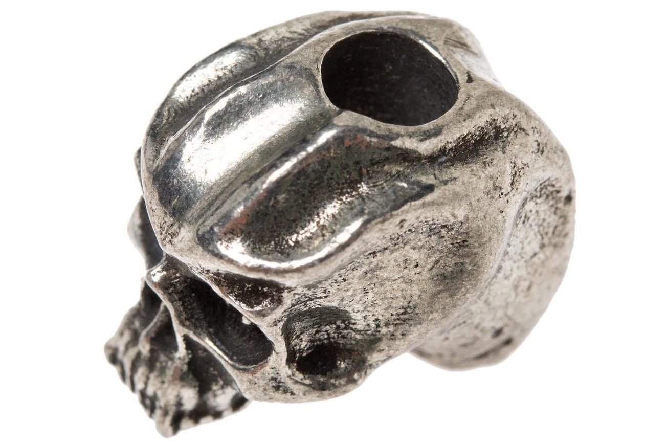 Schmuckatelli Cyber Skull Bead Pewter