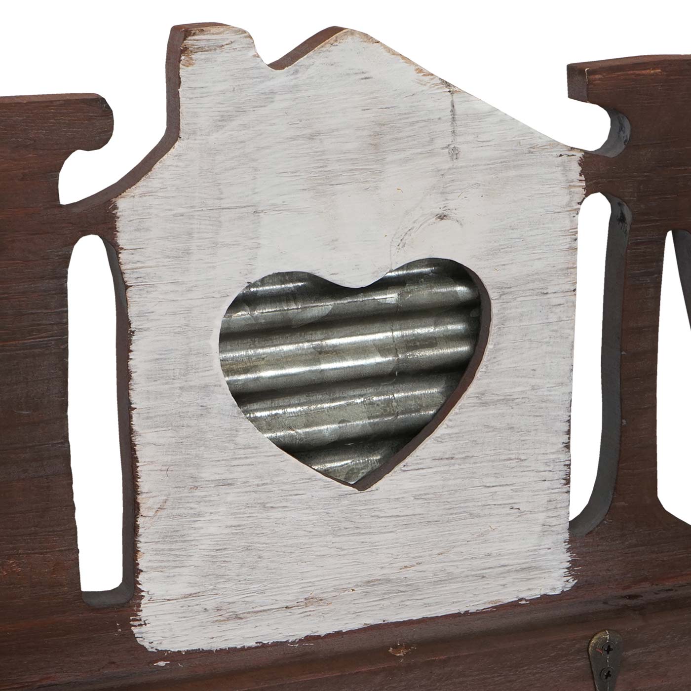 Wandgarderobe MCW-A91 Home, Garderobenpaneel, Landhaus Holz Metall