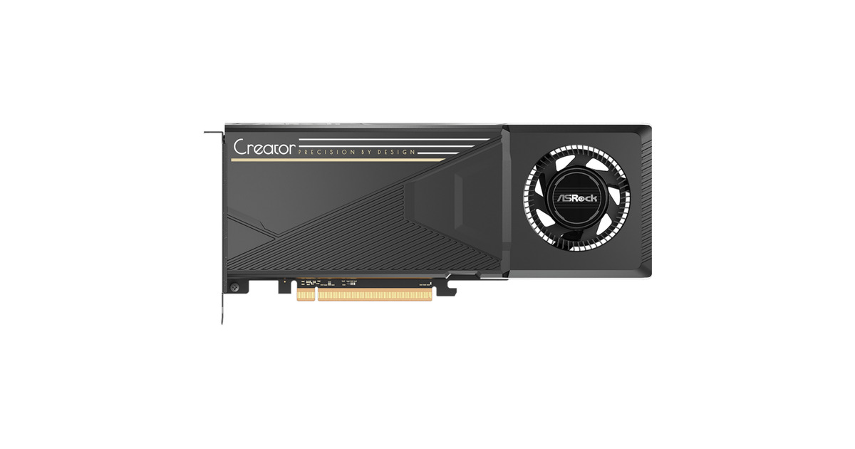 ASRockRadeon AI PRO R9700 32 GB grafische kaart  (Zwart, 4x DisplayPort)