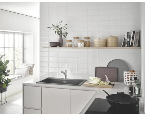 Grohe Quickfix keukenkraan met handdouche START 2021 supersteel mat 30307DC1