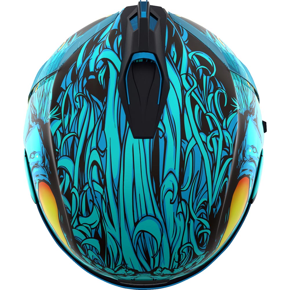Icon - Casque Airform MIPS® Manik'RR™ Turquoise / Jaune