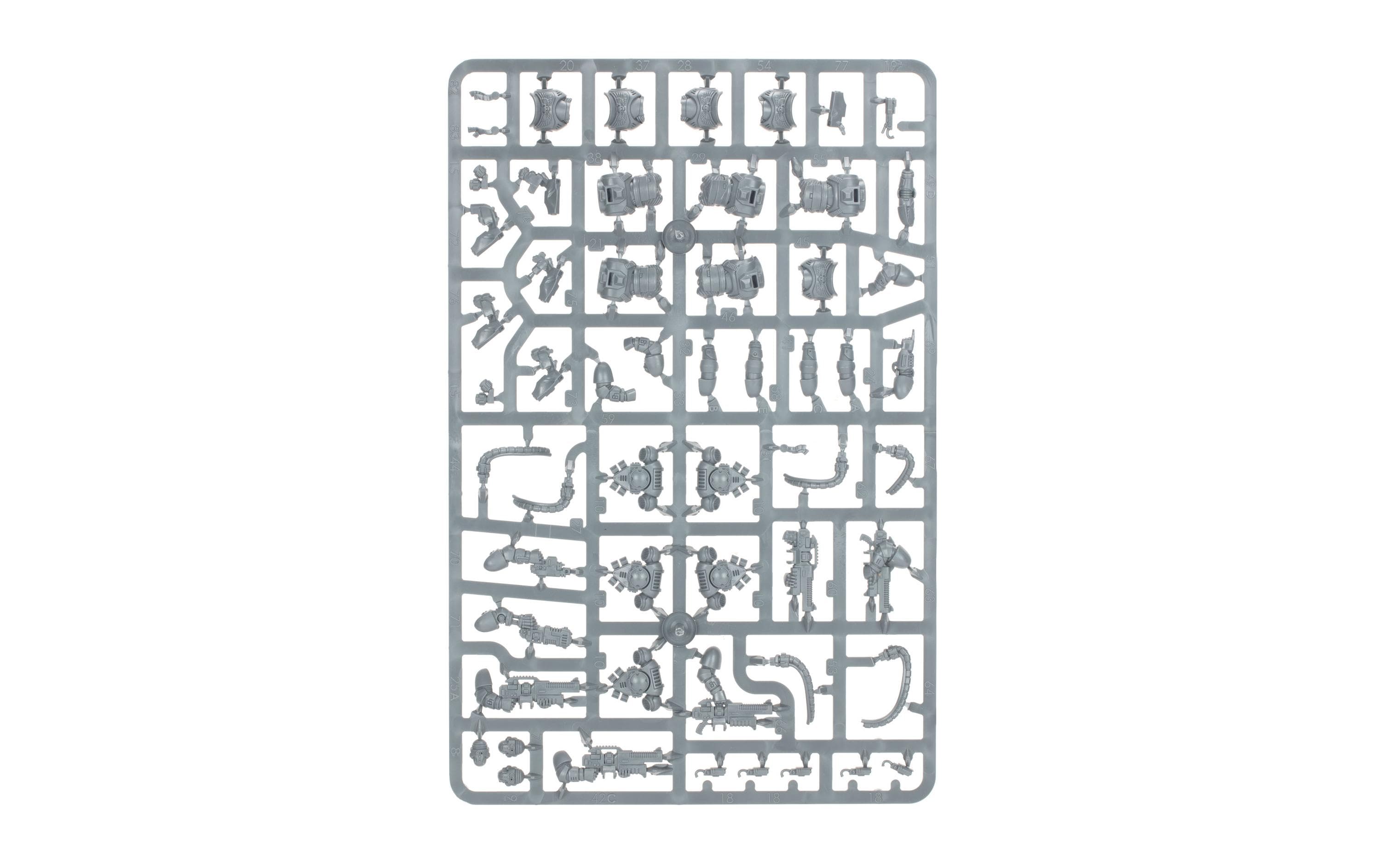 Figurenset Warhammer 40.000 Combat Patrol Dark AngelsWarhammer 40K Miniaturen: Kampfpatrouille der Dark Angels