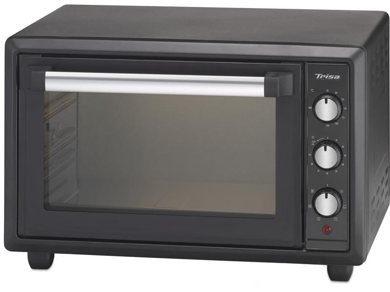 Trisa Backofen Forno Gusto 34 l, Schwarz Kleinbackofen
