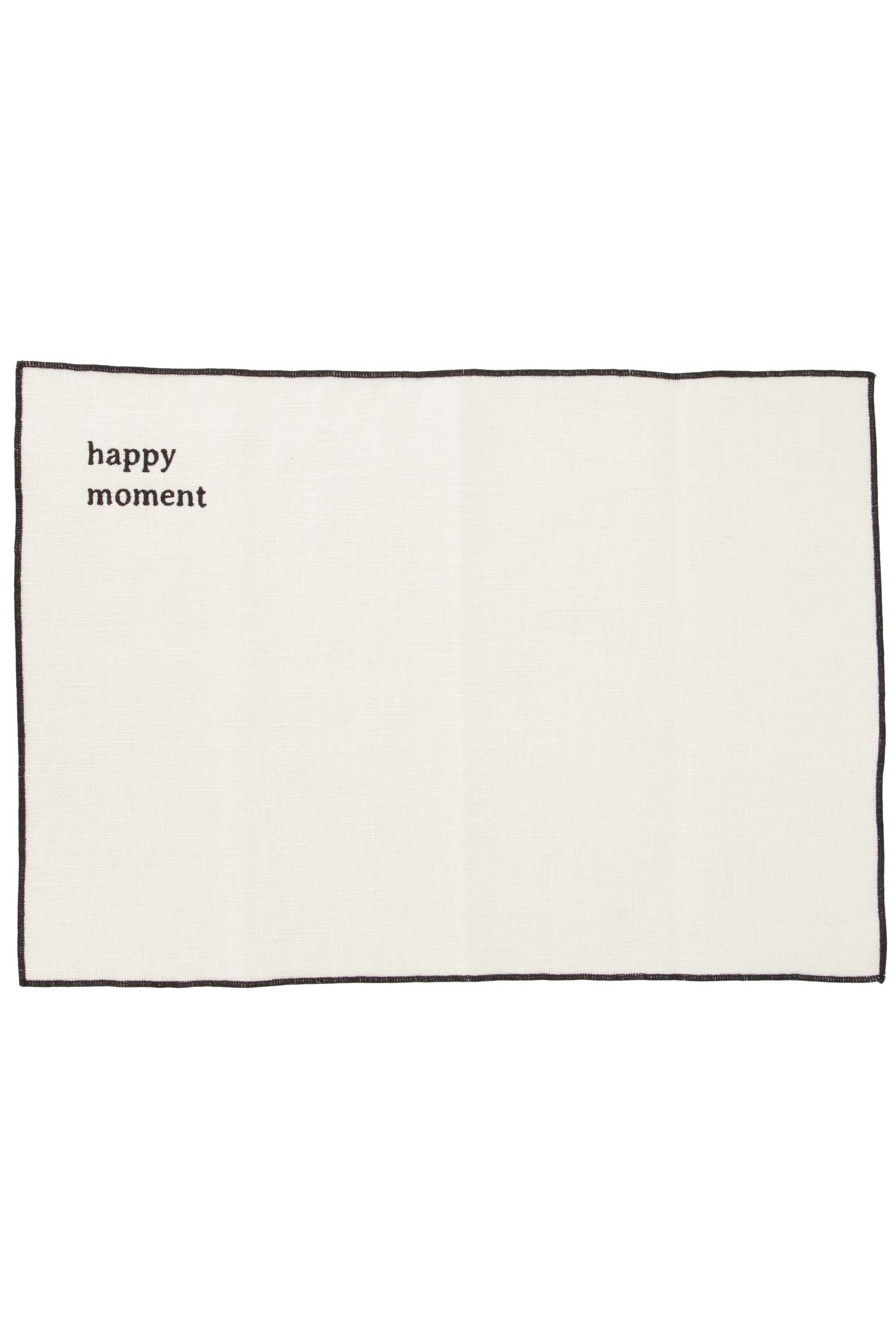 set van 2 placemats happy moment