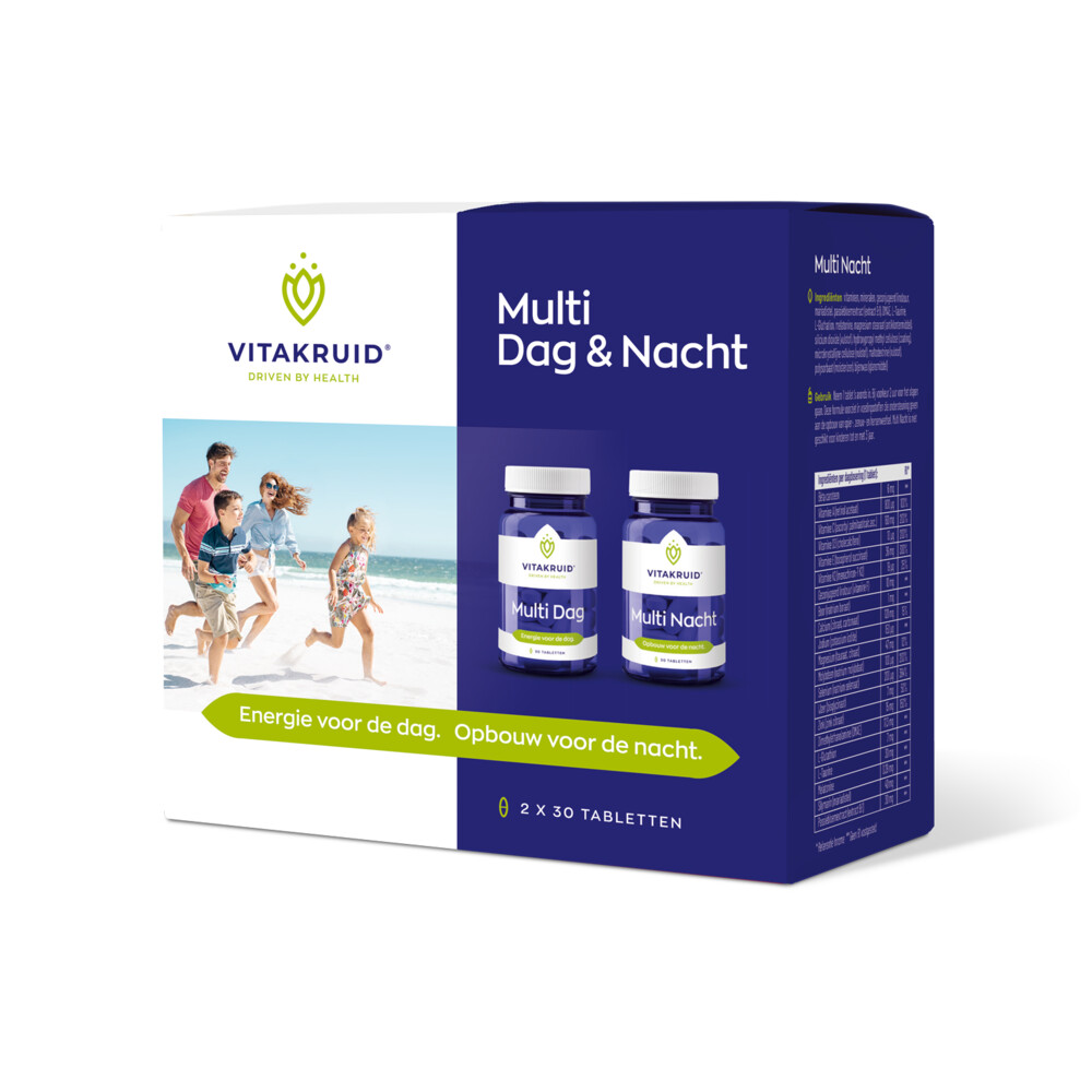 Vitakruid Multi Dag & Nacht 2 x 30 tabletten