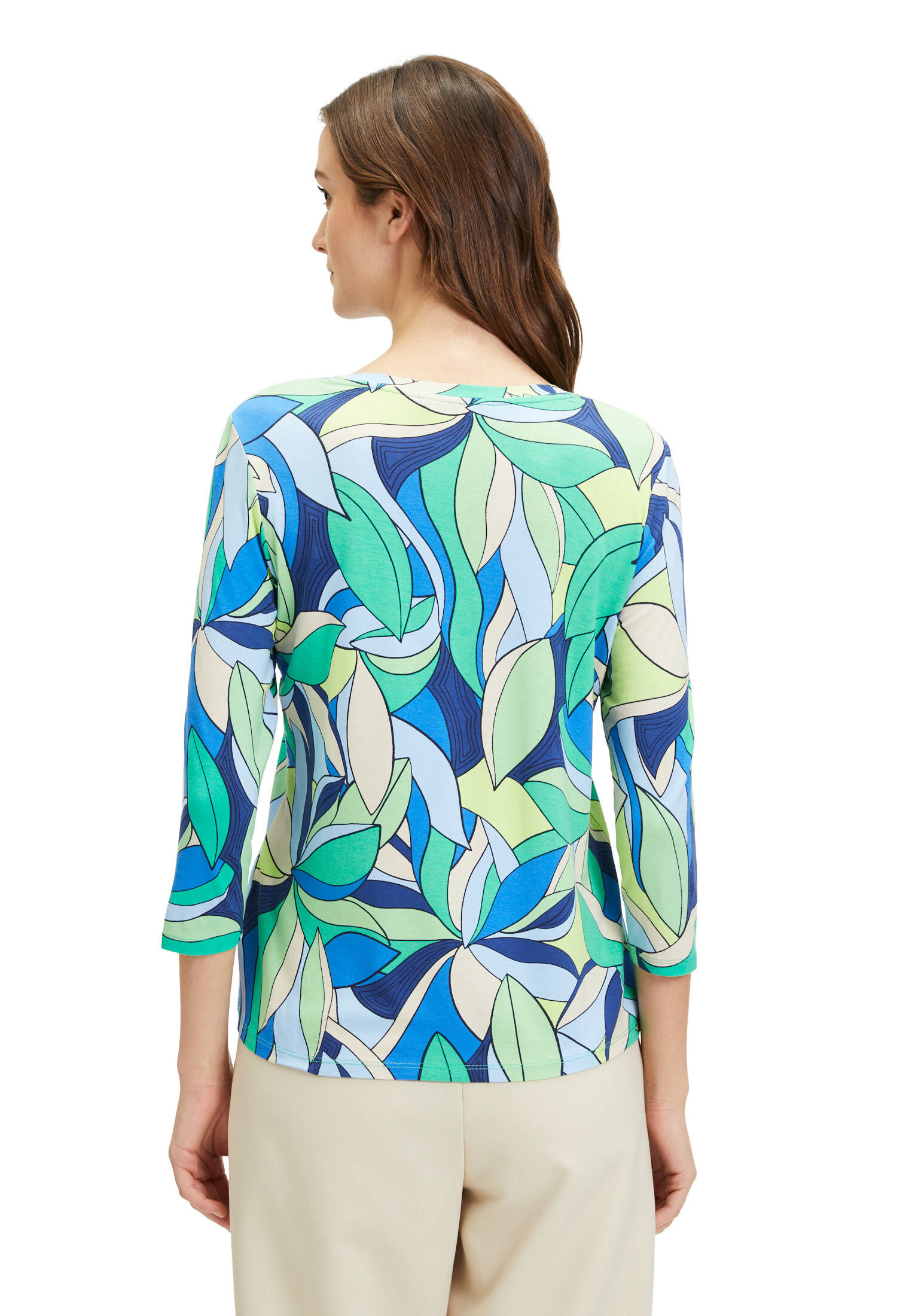 Betty Barclay| Damen Printshirt mit Schmucksteinen