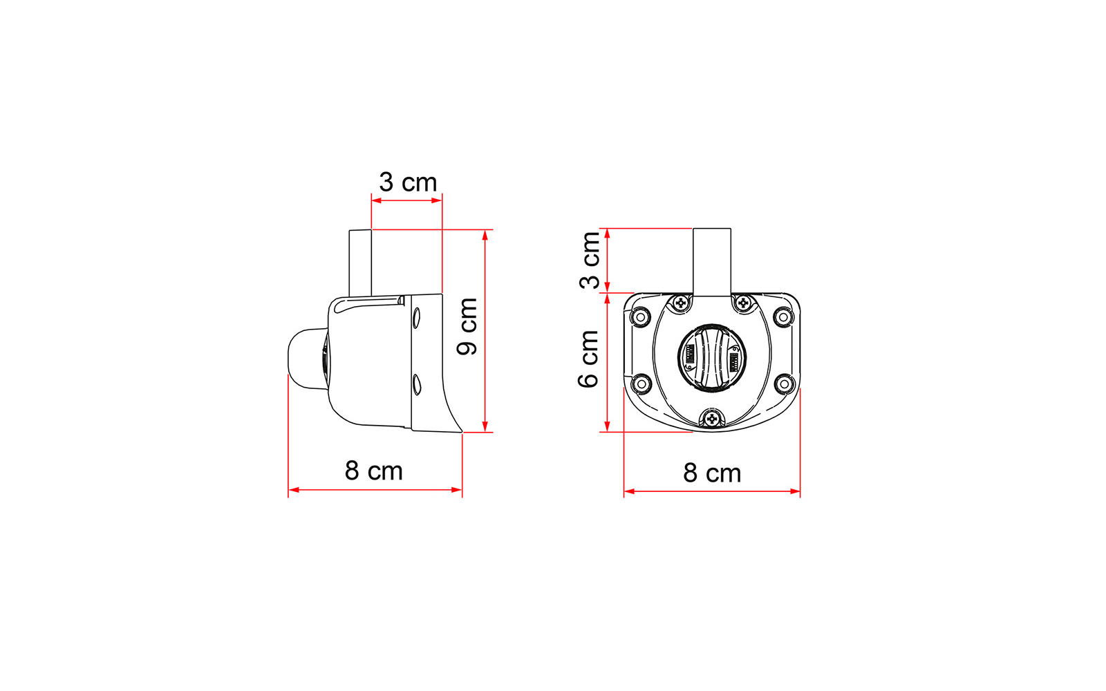 Fiamma Safe Door Guardian Innerer Sicherheitsblock für Fiat Ducato ab 2009