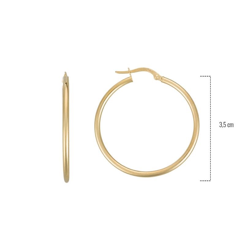 Boucles d'oreilles Or Jaune