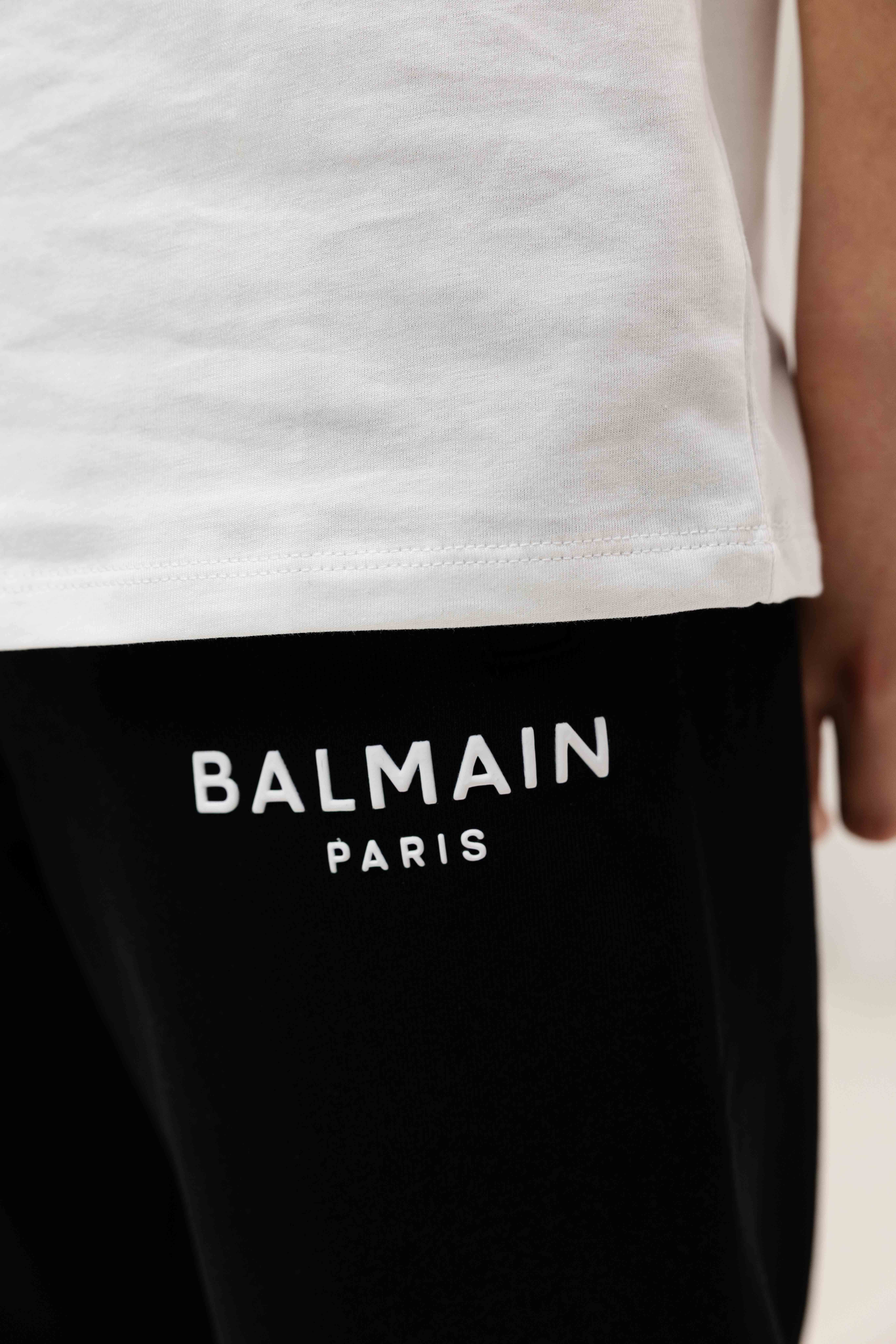 Balmain BW6Q70 Trainingsbroek Kids Zwart