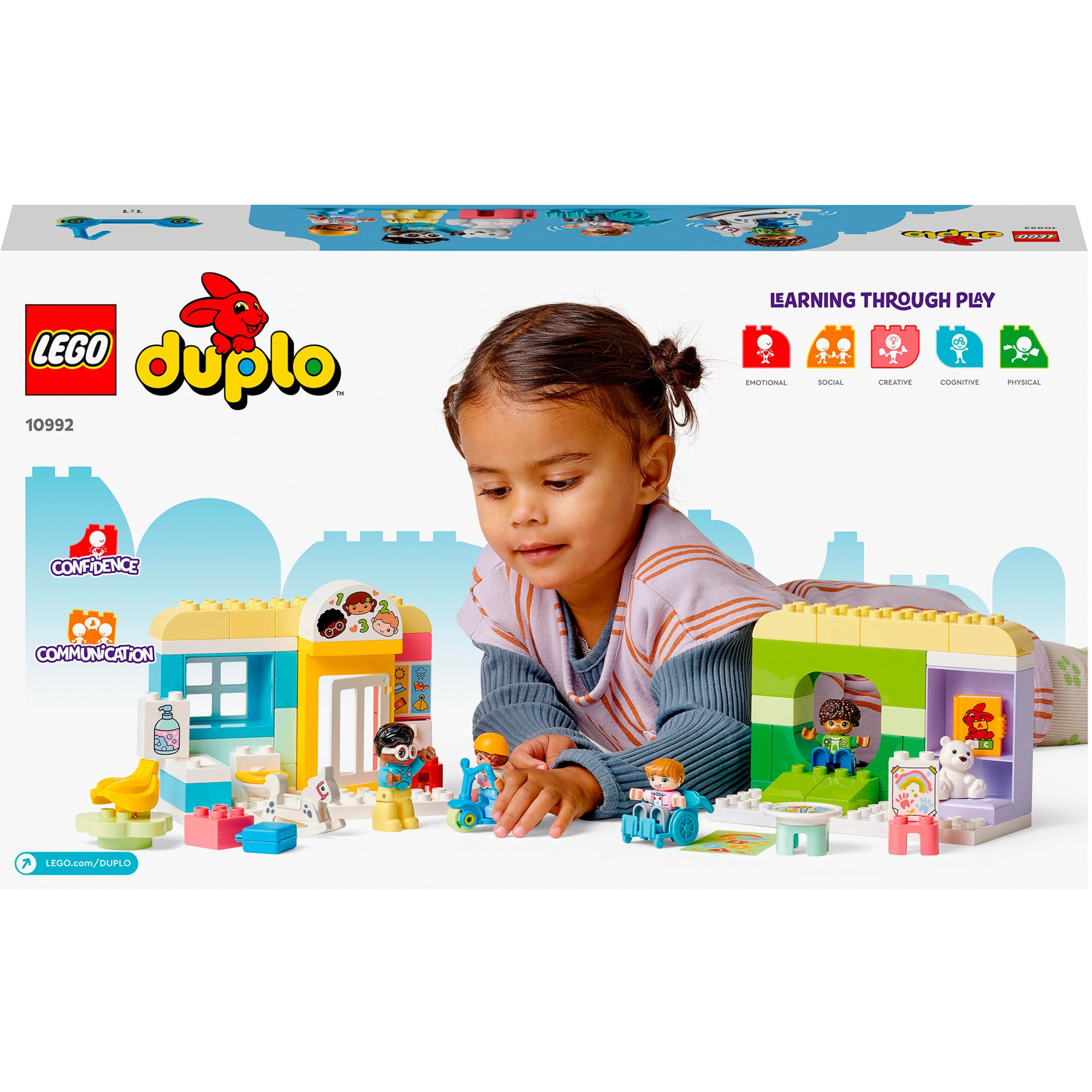LEGO Konstruktionsspielzeug DUPLO Spielspaß in der Kita