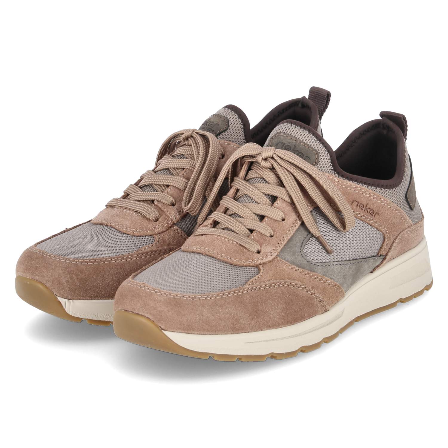 Rieker Low Sneaker - fango/stone/dunst/kaffee/seal/