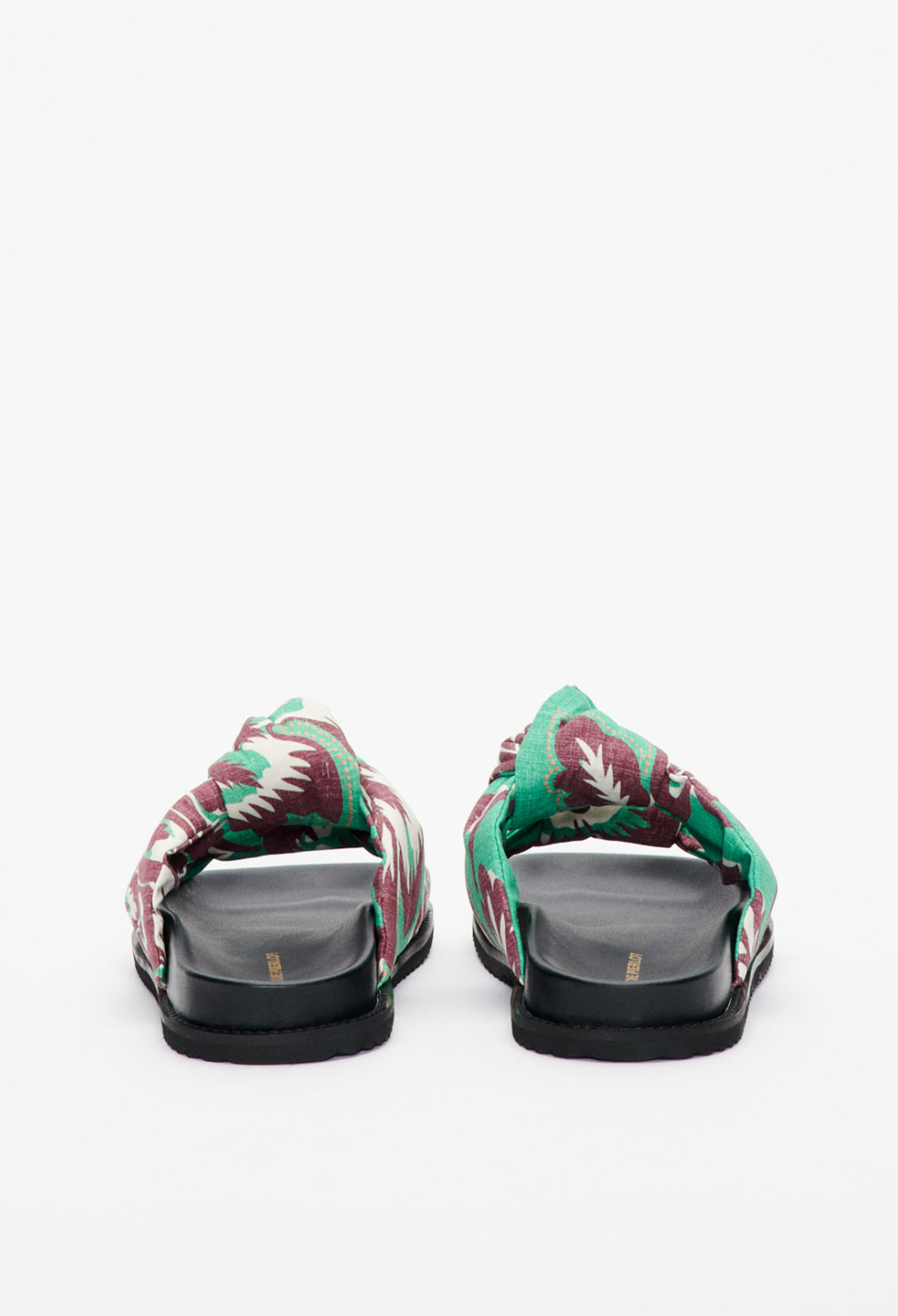 Mules foulard