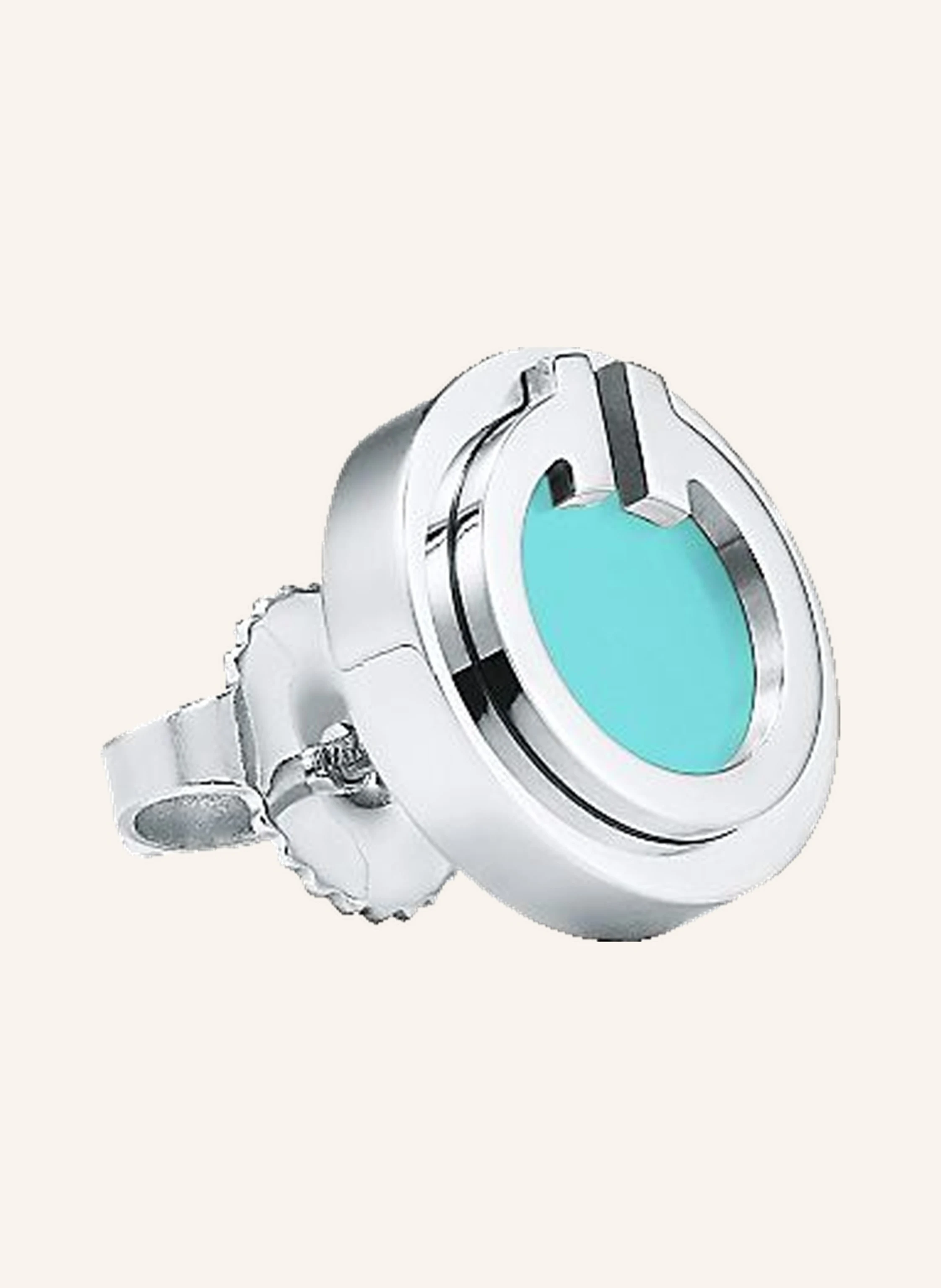 TIFFANY & Co. Tiffany T Circle OHRRINGE aus 18 Karat Weißgold