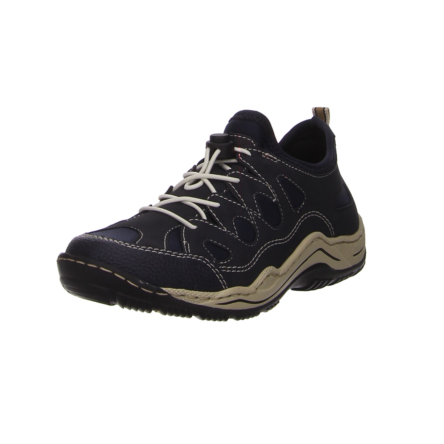 Rieker Schnürschuh blau blau