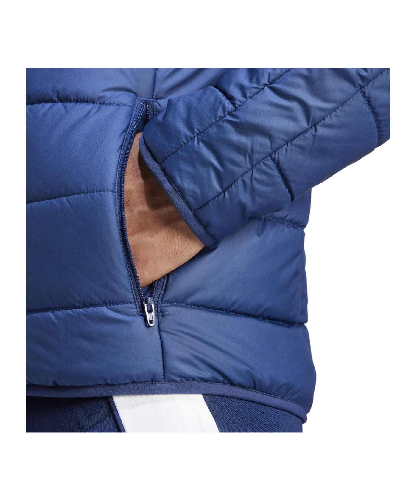 adidas Tiro 24 Winterjacke Blau Weiss