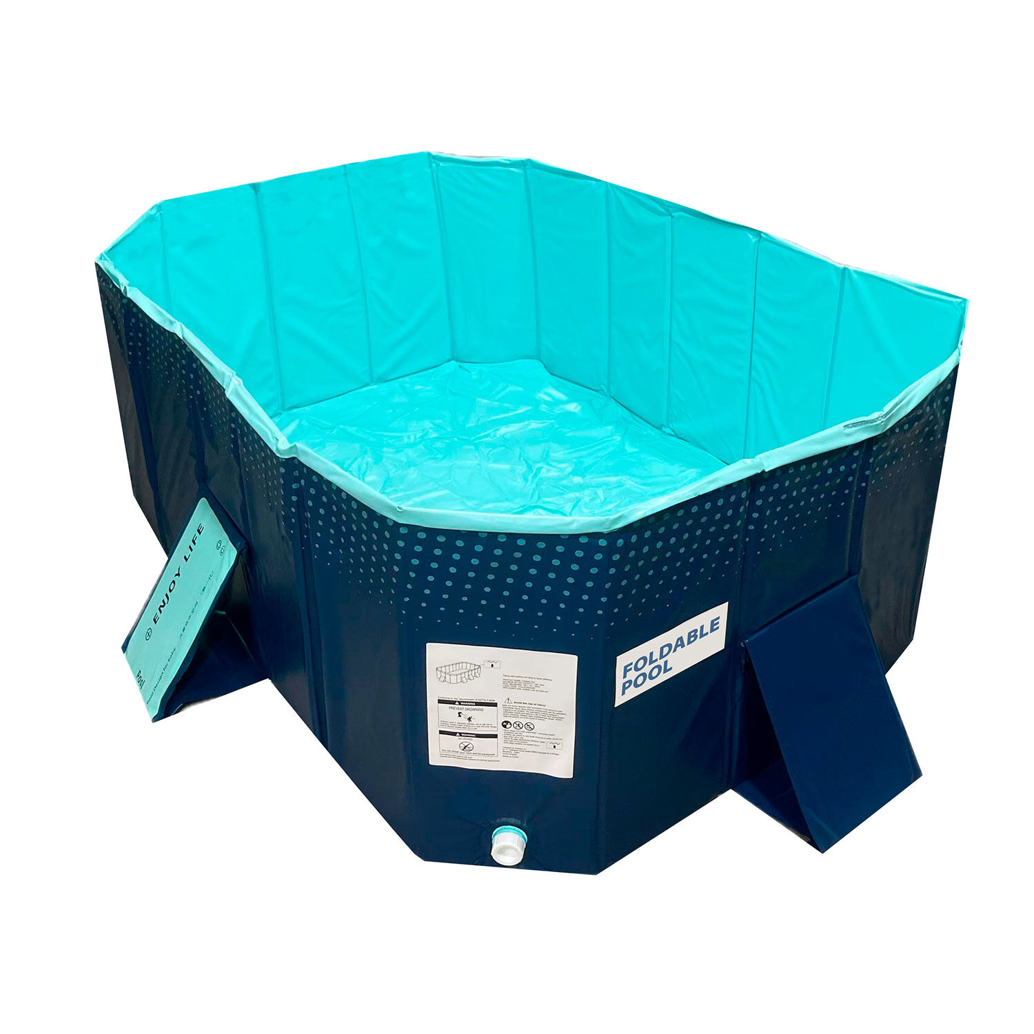 Swimmingpool faltbar, ohne Aufpumpen