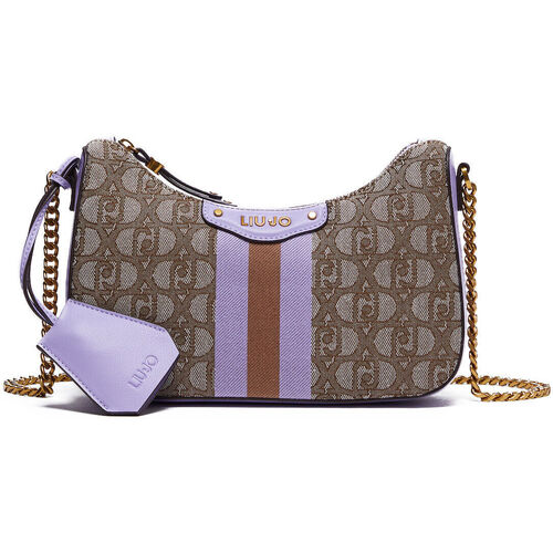 Liu Jo - Bandolera jacquard Marrón
