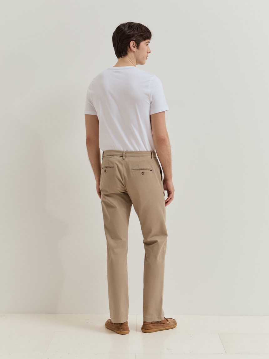 Calças chino regular fit