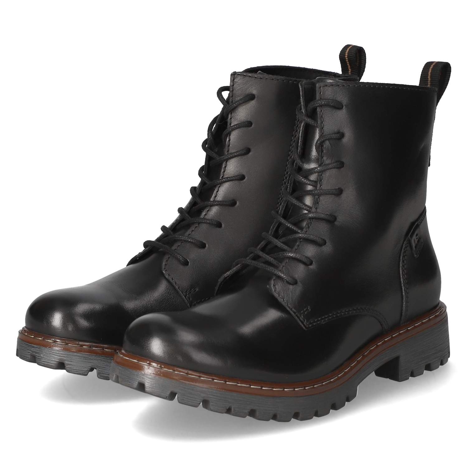 Josef Seibel Schnürstiefeletten MARTA 02 - schwarz