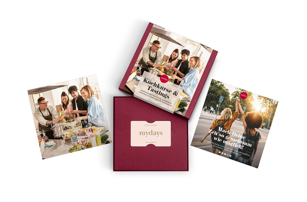 Kochkurse & Tastings: Die Geschenkbox für Genießer