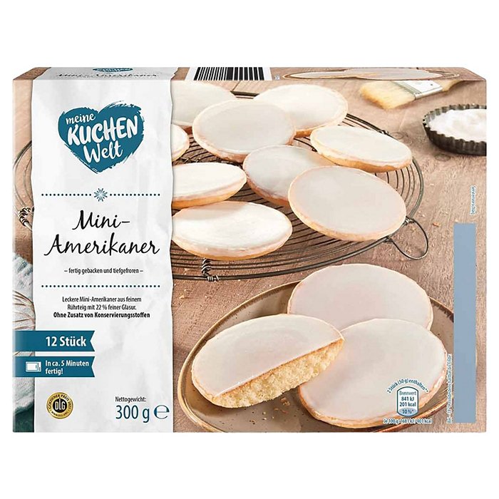 MEINE KUCHENWELT Kuchen-Party 300 g, Mini-Amerikaner