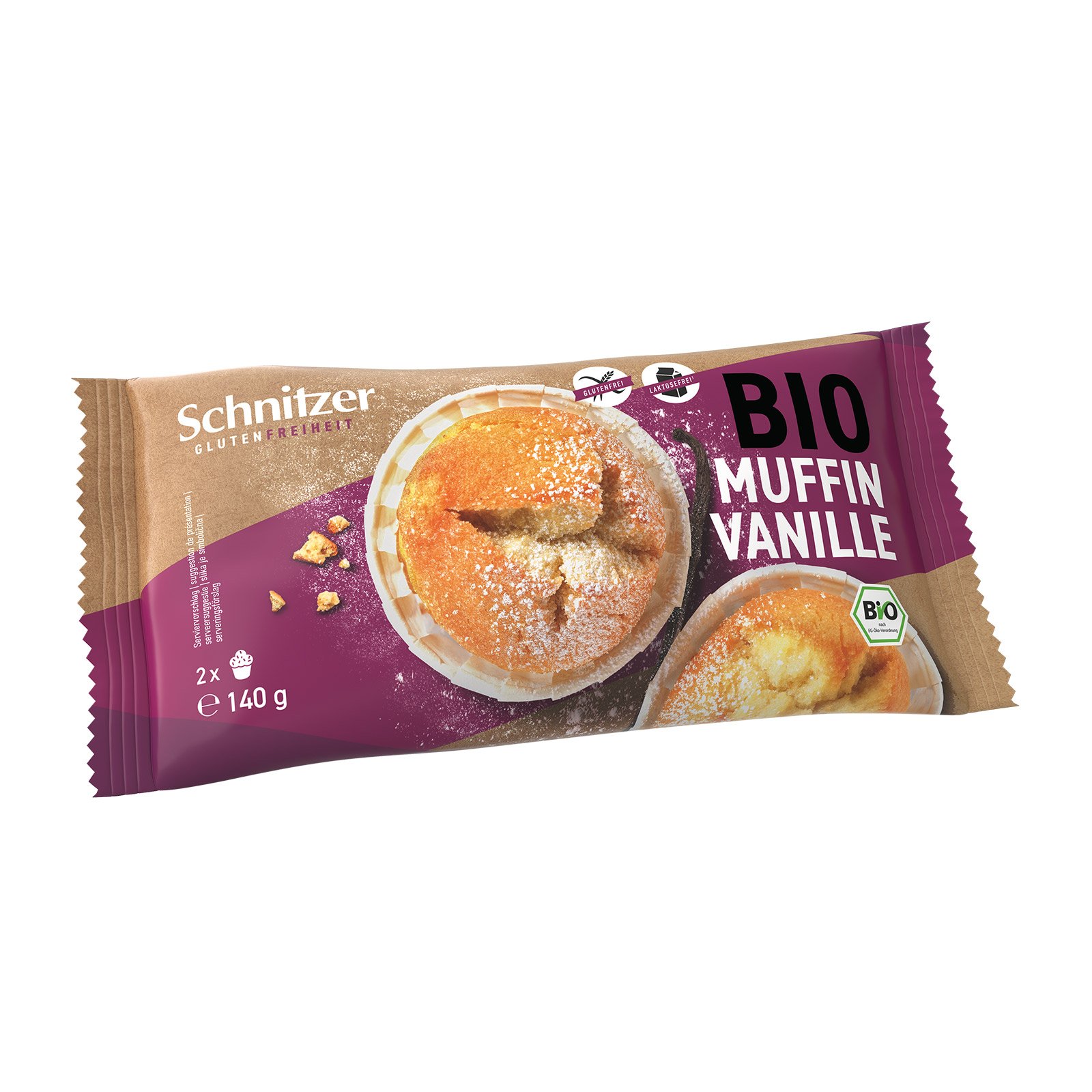 Schnitzer Bio Muffin Vanille Glutenfrei