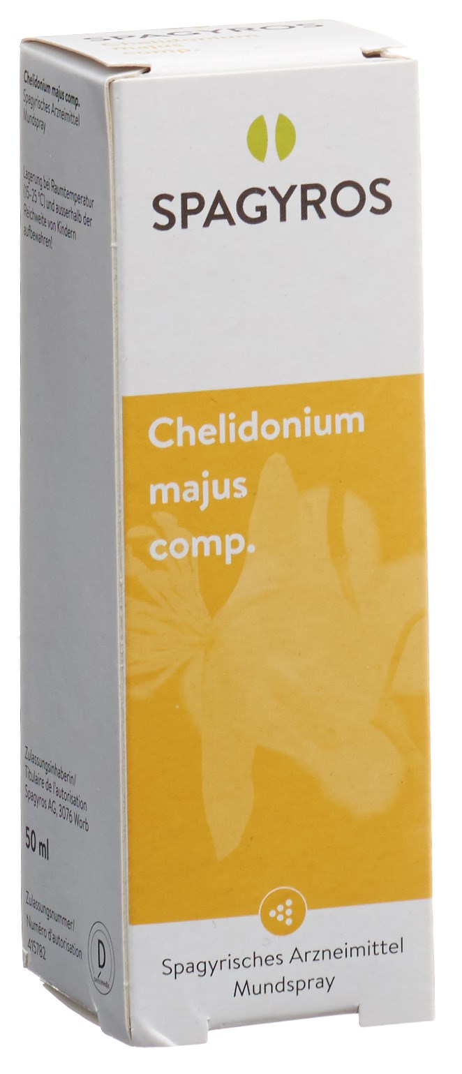 Spagyros Chelidonium majus comp<br>50 ml, Spray, flüssig