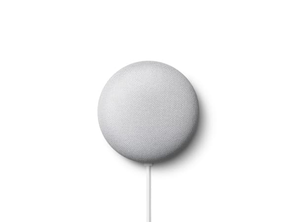 Google Nest Mini lysegrå høyttaler