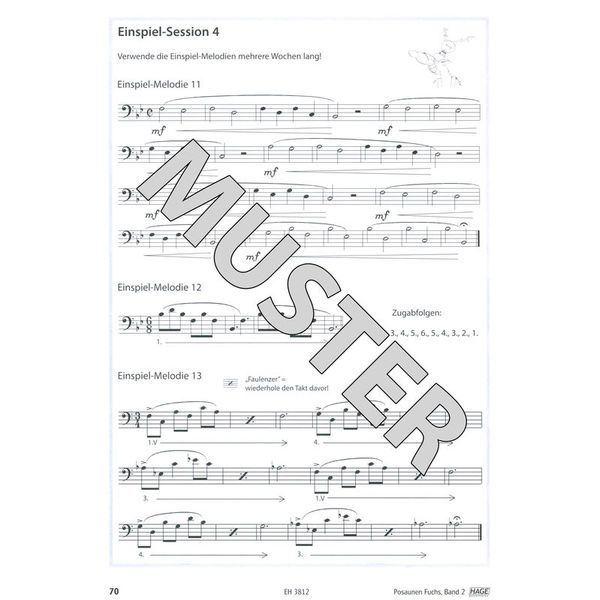 Hage Musikverlag Posaunen Fuchs 2
